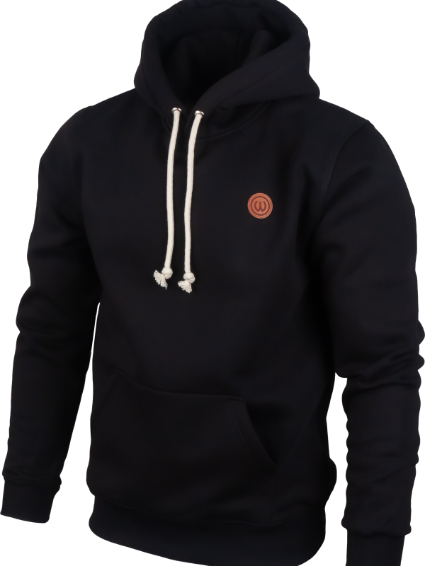 Bluza z naszywką czarna
