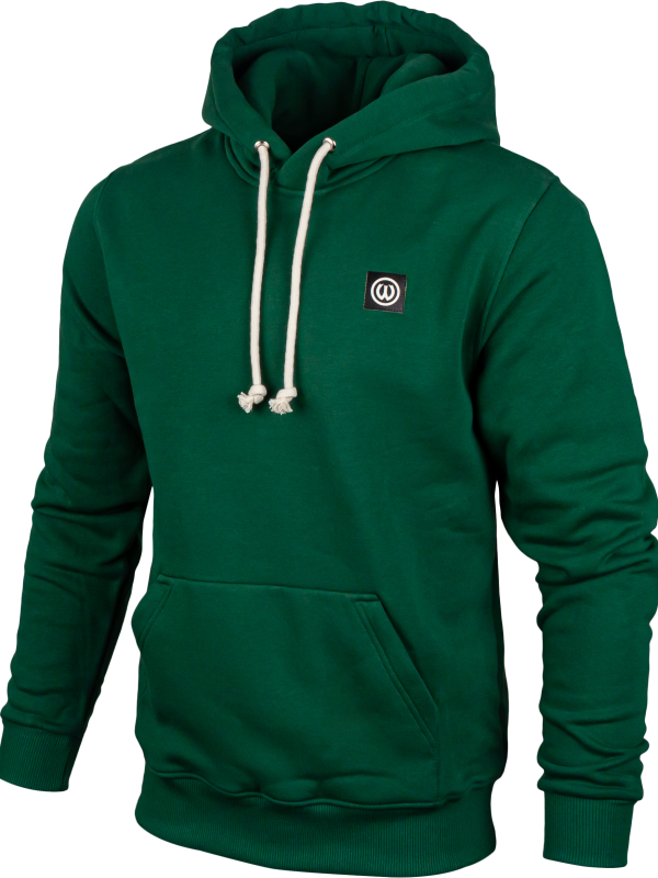 Bluza z naszywką zielona
