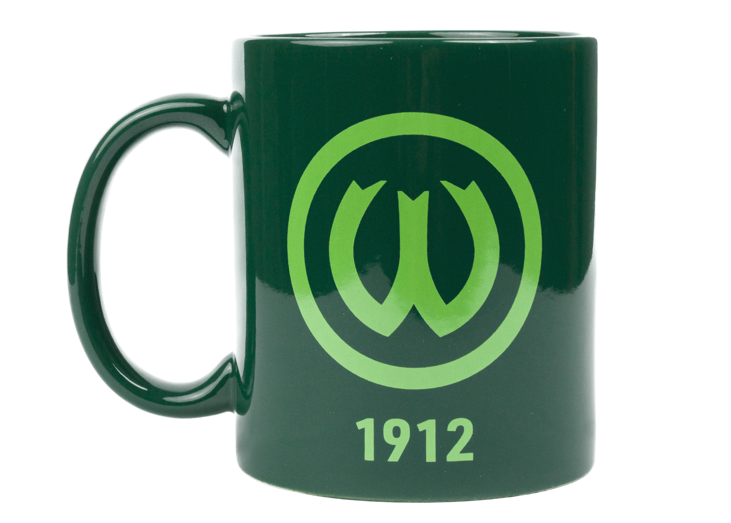 Kubek zielony z herbem