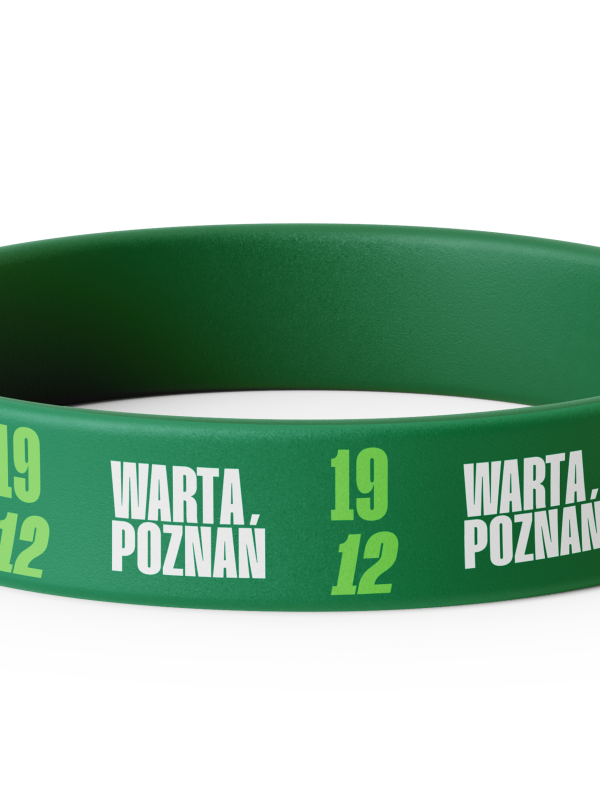 Opaska silikonowa na rękę z datą
