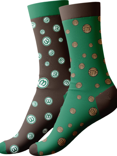 Skarpetki Warta Poznań Retro