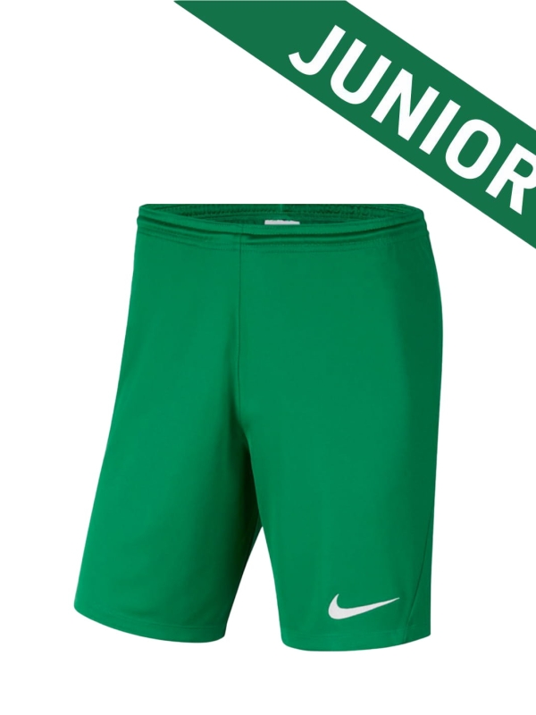 Spodenki treningowe Nike Junior - zielone