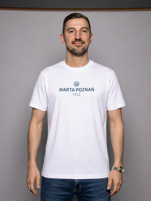 Koszulka Warta Poznań 1912 Classic biała